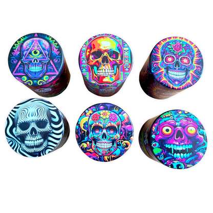Full Print Butt Bucket Ashtray with LED Light - 6 Pieces Per Retail Ready Display 23784 SMOKEZILLA