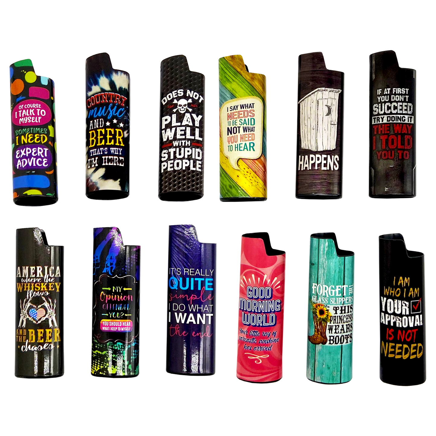 Metal Lighter Case - 12 Pieces Per Retail Ready Display 23785 SMOKEZILLA
