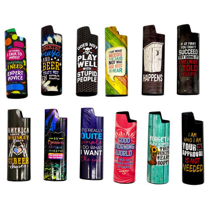 Metal Lighter Case - 12 Pieces Per Retail Ready Display 23785 SMOKEZILLA