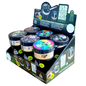 Printed Lid Butt Bucket Ashtray With Usb Coil Lighter & LED Light - 6 Per Retail Ready Wholesale Display 23805 SMOKEZILLA