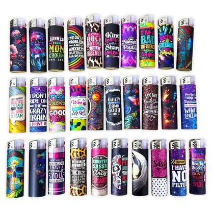 Light Up Lighter - 30 Pieces Per Retail Ready Display 23806 SMOKEZILLA