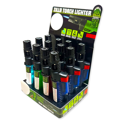 Zilla Torch Stick Lighter - 12 Pieces Per Retail Ready Display 23813 SMOKEZILLA