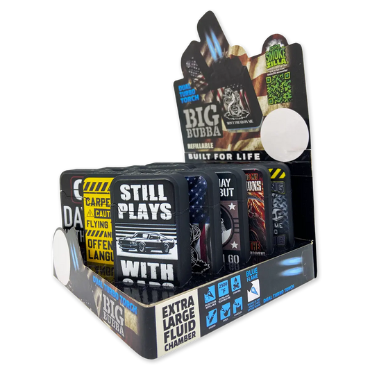 Big Bubba Dual Torch Lighter - 15 Pieces Per Retail Ready Display 23821 SMOKEZILLA