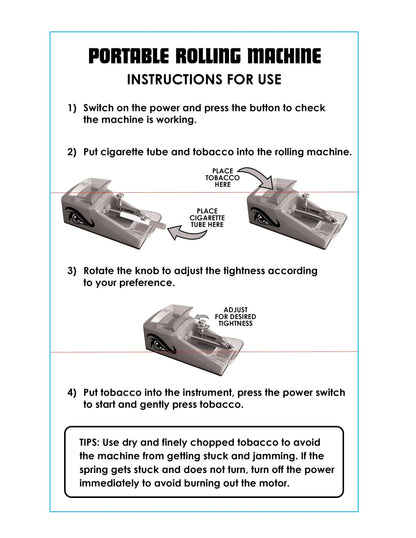 Automatic Tobacco Packing Machine - 4 Pieces Per Retail Ready Display 23860 SMOKEZILLA