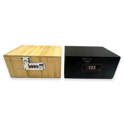 Wood Locking Storage Box with Tray - 6 Pieces Per Retail Ready Display 23893 SMOKEZILLA