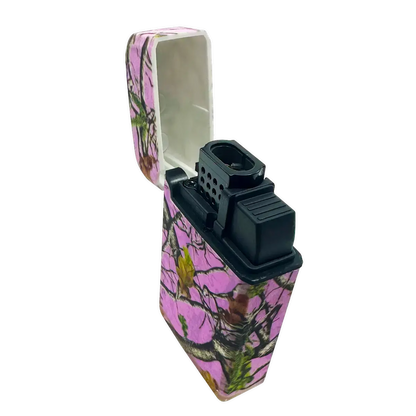 Camo Torch Tower – 3 Tier Metal Countertop Assortment - 39 Pieces Per Retail Ready Display 88671 TORCH BLUE