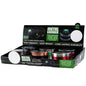 Metal 4 Piece Grinder with Magnetic Closure - 6 Pieces Per Retail Ready Display 23947 SMOKEZILLA