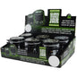 Glow in The Dark Glass Storage Jar - 6 Pieces Per Retail Ready Display 23960 SMOKEZILLA