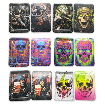 Roll Tray with Lenticular Magnetic Cover - 6 Pieces Per Retail Ready Display 24205 SMOKEZILLA