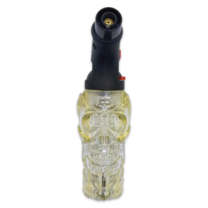 Skull Torch Lighter With LED Lightshow - 12 Pieces Per Retail Ready Display 24341 SMOKEZILLA