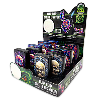 Curated Smokezilla Countertop Lighter Display - 4 Tier 88550 SMOKEZILLA