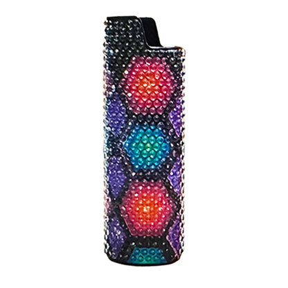 Rhinestone Lighter Case