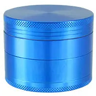 Metal 4 Piece Grinder 63MM - 6 Pieces Per Retail Ready Display 24865GPBLUE