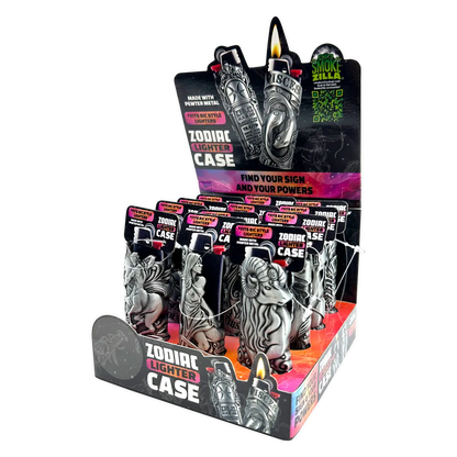 Zodiac Lighter Case - 12 Pieces Per Retail Ready Display 24952 SMOKEZILLA