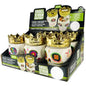 Ceramic Skull Ash Tray and Stash Jar - 6 Pieces Per Retail Ready Display 24993 SMOKEZILLA
