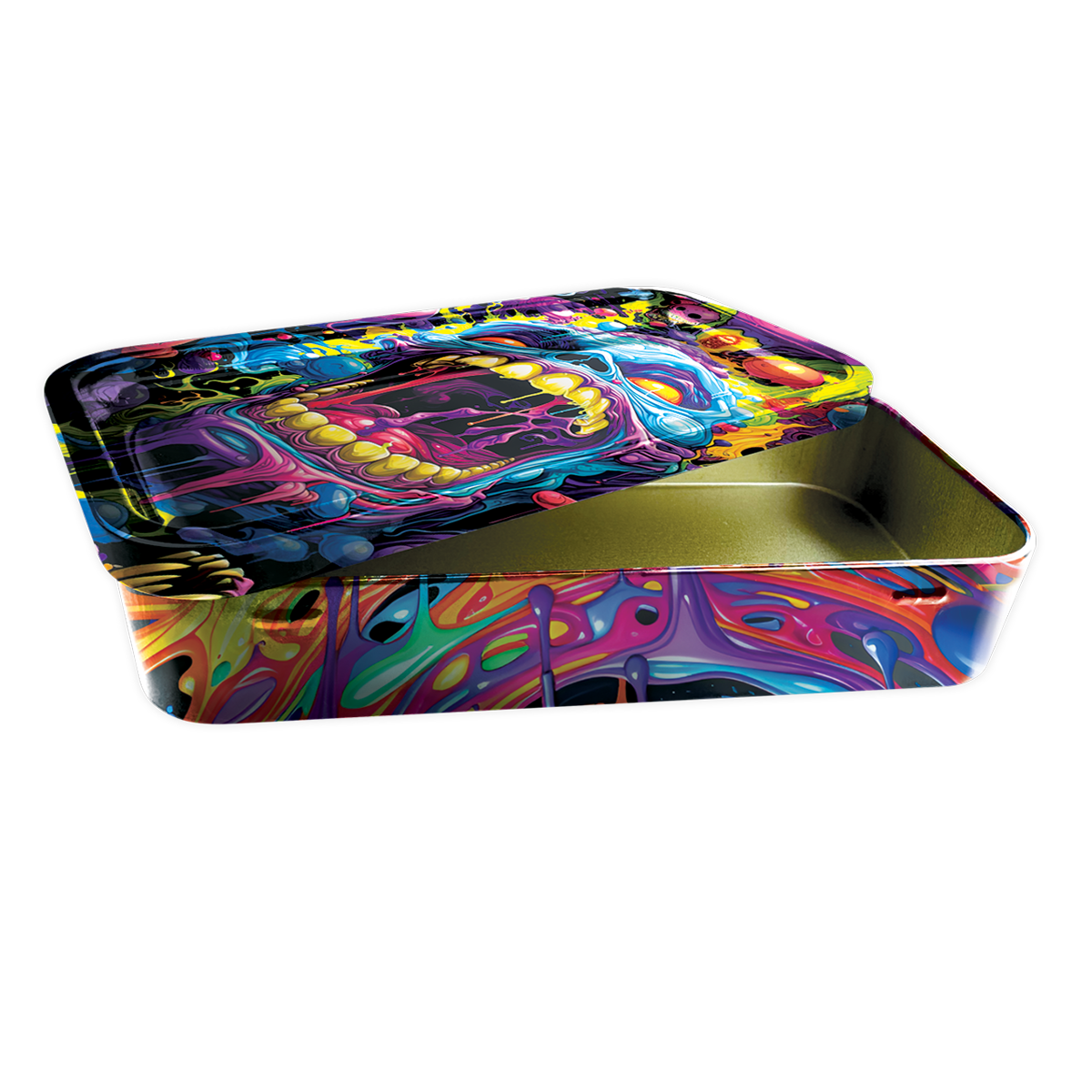 Metal Roll Tray with Storage Box
