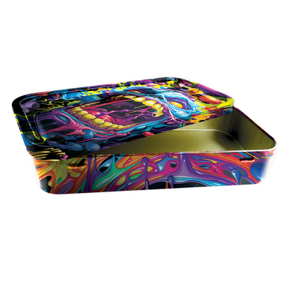 Metal Roll Tray with Storage Box