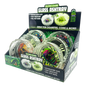 Glow in The Dark Glass Ashtray - 6 Pieces Per Retail Ready Display 25135 SMOKEZILLA