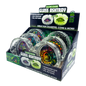 Glow in The Dark Glass Ashtray - 6 Pieces Per Retail Ready Display 25136 SMOKEZILLA