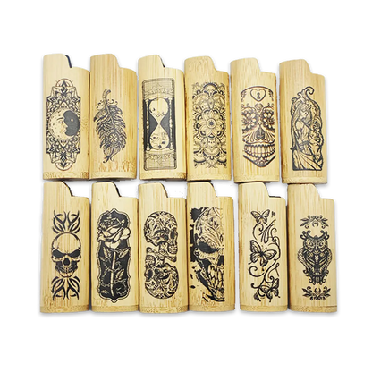 Wood Lighter Case - 12 Pieces Per Retail Ready Display 25137 SMOKEZILLA
