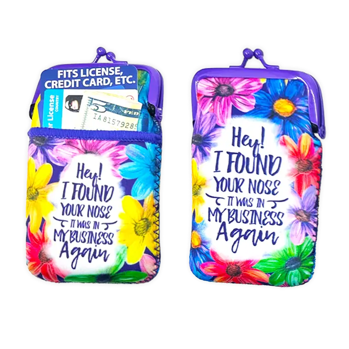 Neoprene Cigarette Pouch with Pocket