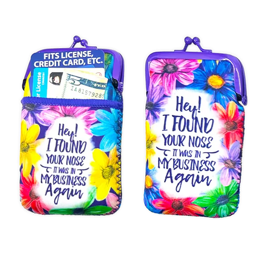 Neoprene Cigarette Pouch with Pocket