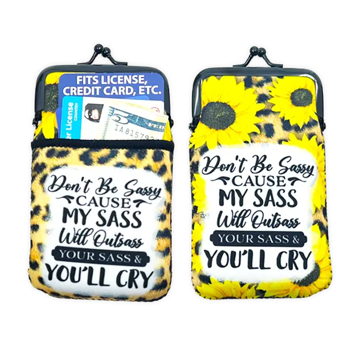 Neoprene Cigarette Pouch with Pocket