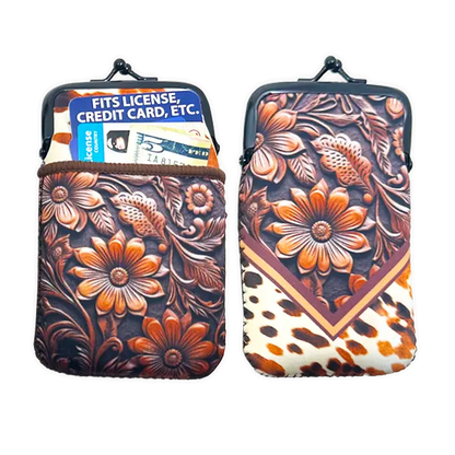 Neoprene Cigarette Pouch with Pocket