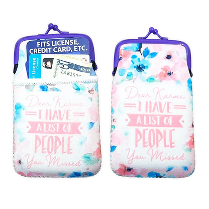 Neoprene Cigarette Pouch with Pocket