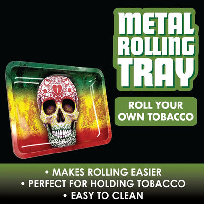 Metal Roll Tray - 6 Pieces Per Retail Ready Display 25202 SMOKEZILLA