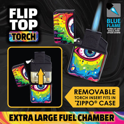 Mind Bending Metal Flip Torch Lighter