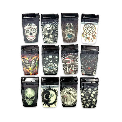 GID Cigarette Pack Thin Lighter - 12 Pieces Per Retail Ready Display 25284 SMOKEZILLA
