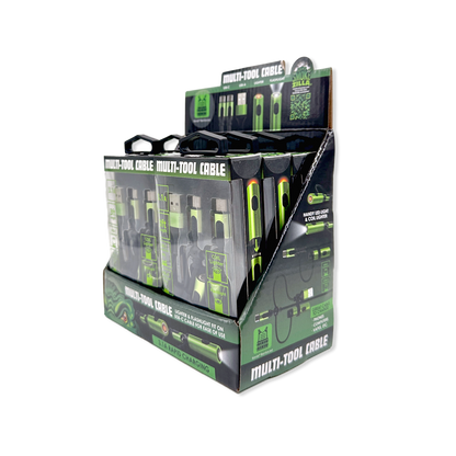 Smokezilla - Smoking Accessories Assortment Floor Display - 138 Pieces Per Retail Ready Display Kit 88620 SMOKEZILLA