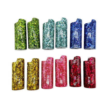 Glitter Lighter Case - 12 Pieces Per Retail Ready Display 25375 SMOKEZILLA