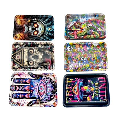 Metal Roll Tray - 6 Pieces Per Retail Ready Display 25482 SMOKEZILLA