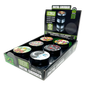 Metal 4 Piece Grinder with Printed Top - 6 Pieces Per Retail Ready Display 25551 SMOKEZILLA