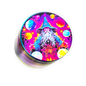 Metal 4 Piece Grinder with Printed Top