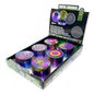 Metal 4 Piece Grinder with Printed Top - 6 Pieces Per Retail Ready Display 25552 SMOKEZILLA