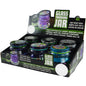 Glass Storage Jar with Clasp - 6 Pieces Per Retail Ready Display 25629 SMOKEZILLA