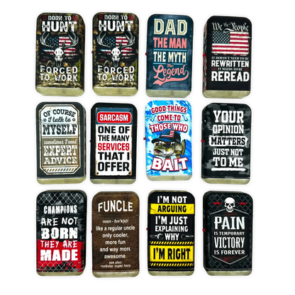 Patriotic Gearhead Dual Torch Lighter - 12 Pieces Per Retail Ready Display 25838 SMOKEZILLA