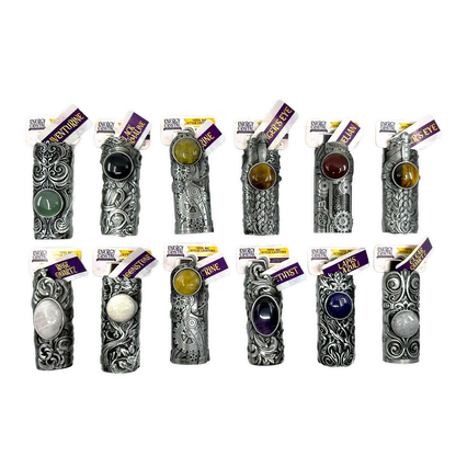 Metal Energy Stone Lighter Case - 12 Pieces Per Retail Ready Display 25847 SMOKEZILLA