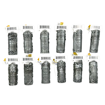 Metal Energy Stone Lighter Case - 12 Pieces Per Retail Ready Display 25847 SMOKEZILLA