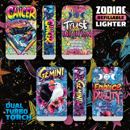 Zodiac Dual Torch Lighter