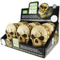 Skull Stash Box with Air Tight Seal - 6 Pieces Per Retail Ready Display 25979 SMOKEZILLA