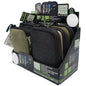Canvas Smoking Pouch with Zipper  - 6 Pieces Per Retail Ready Display 26016 SMOKEZILLA