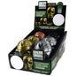 Metal 3 Piece Skull Grinder with Magnetic Closure - 6 Pieces Per Retail Ready Display 26092 SMOKEZILLA