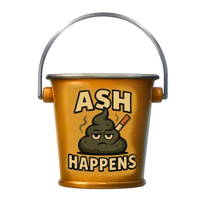 Printed Bucket Ashtray