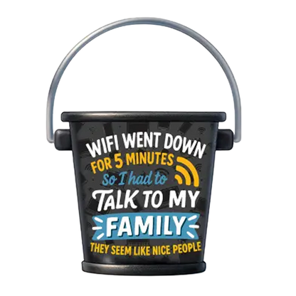 Printed Bucket Ashtray