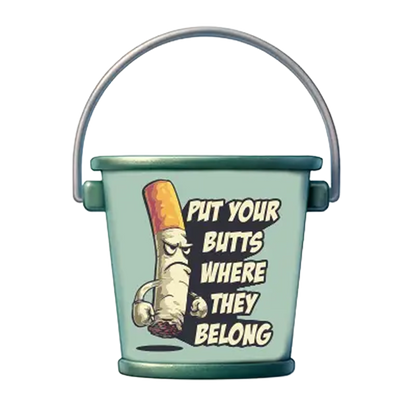 Printed Bucket Ashtray