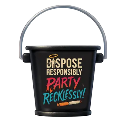 Printed Bucket Ashtray